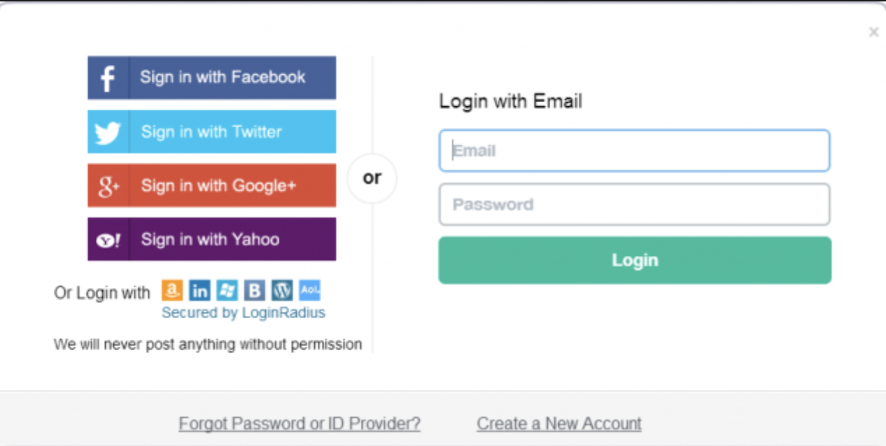 social login